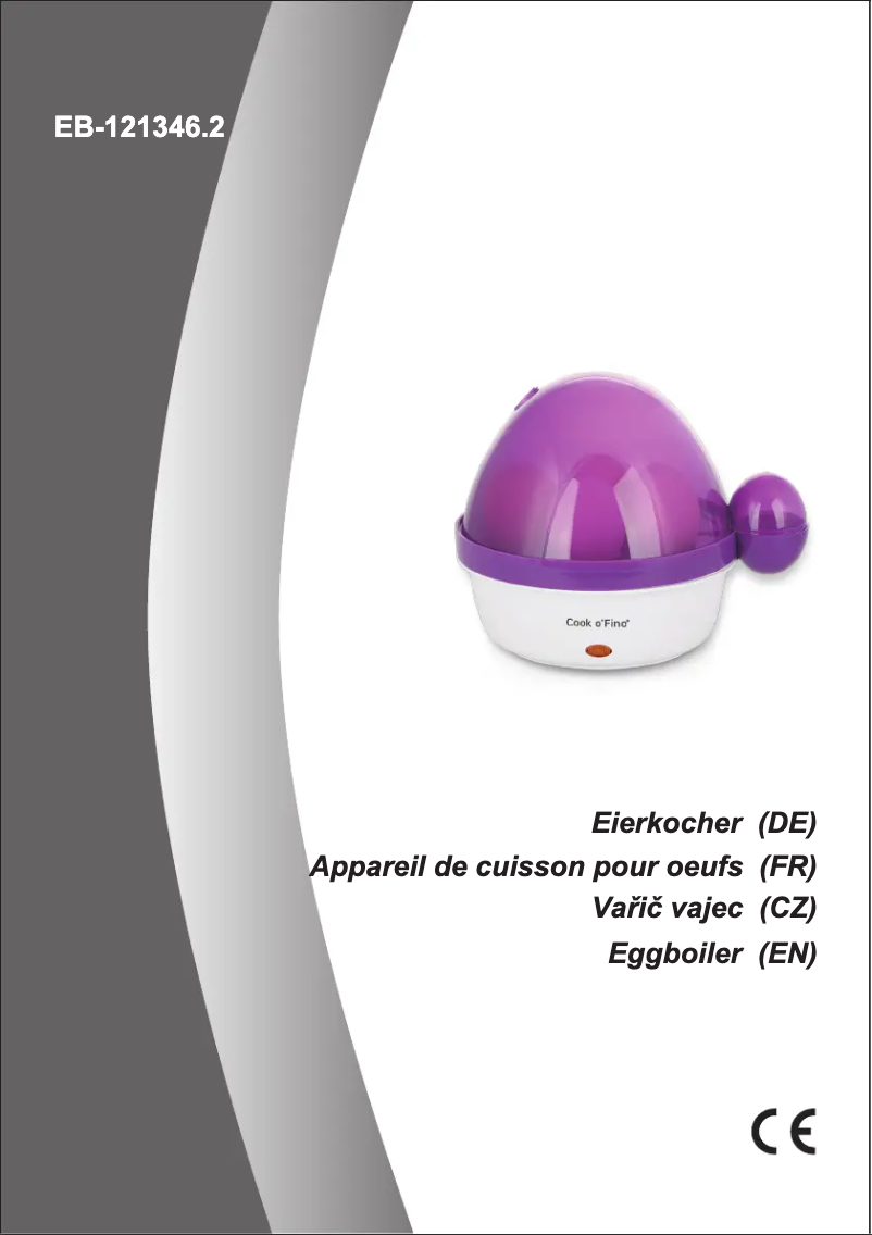 Image de la première page du manuel de l'appareil EB-121346