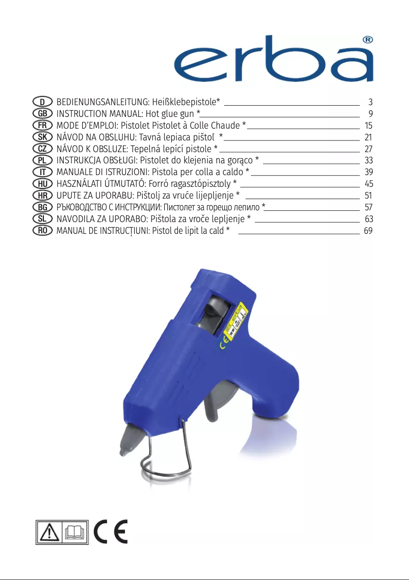 Image de la première page du manuel de l'appareil 13286