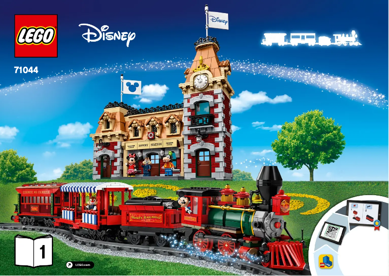Page 1 de la notice Manuel utilisateur Lego Disney 71044