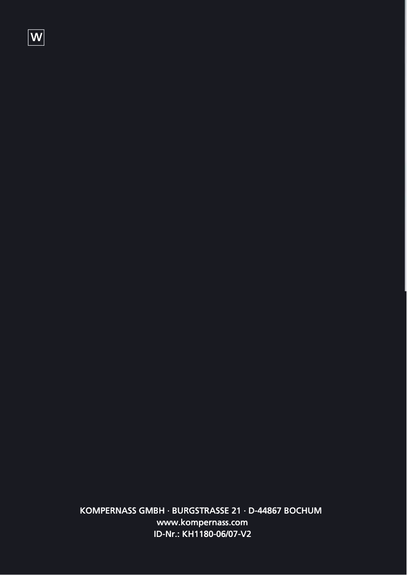 Page 1 de la notice Manuel utilisateur Bifinett KH 1180