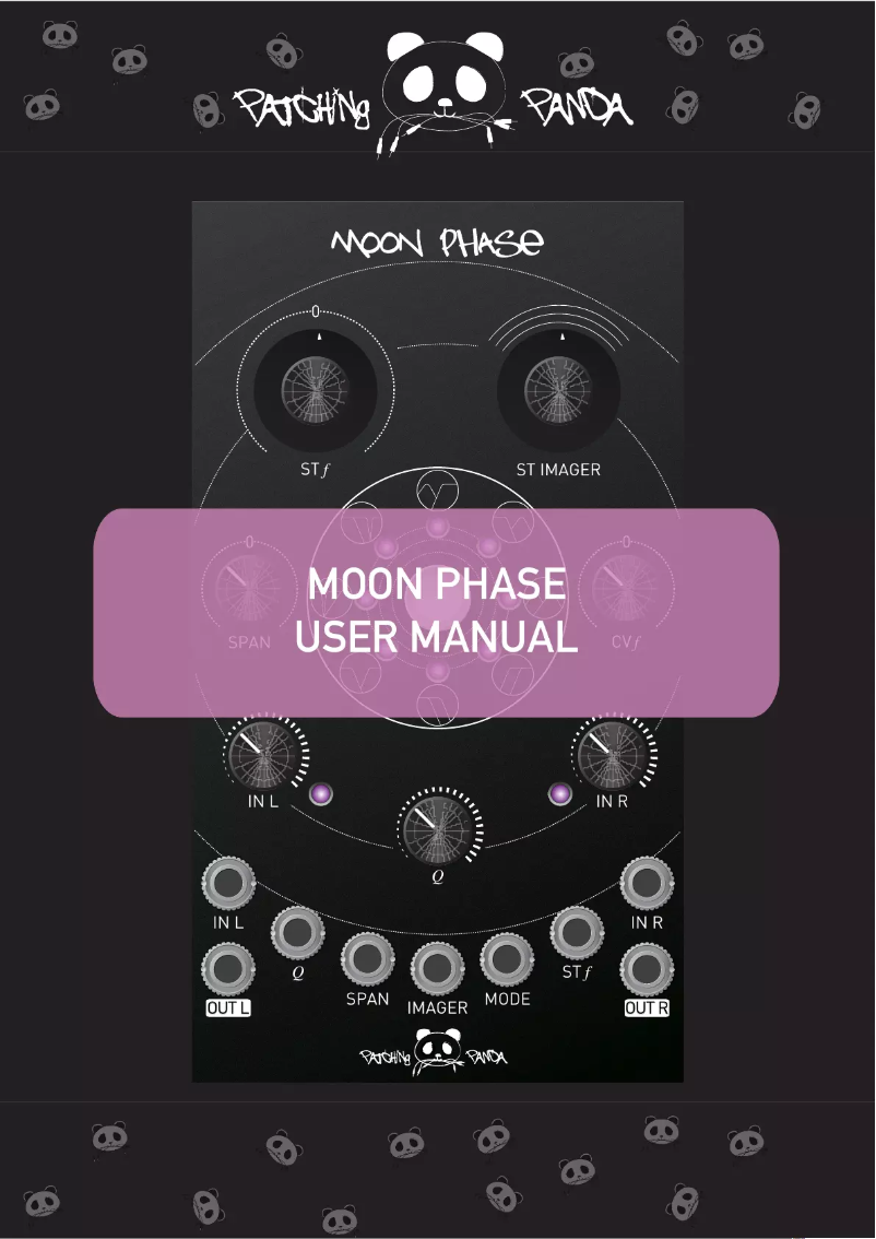 Page n°1 - Manuel utilisateur Patching Panda Moon Phase