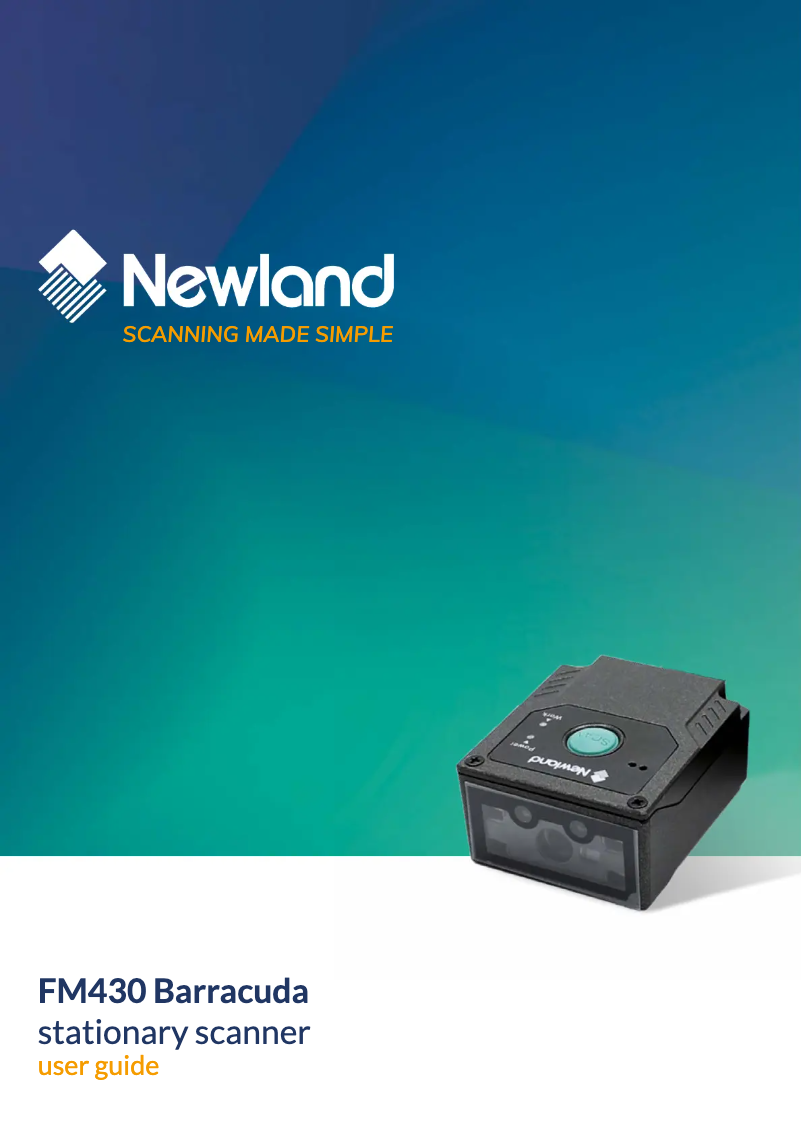 Página 1 del manual Manual de usuario Newland FM430 Barracuda