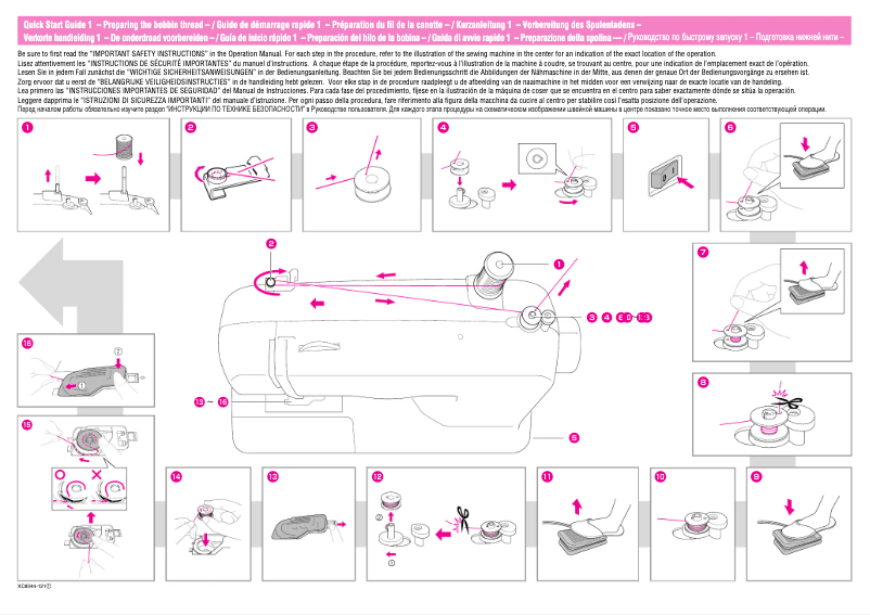 Image de la première page du manuel de l'appareil ES-2000