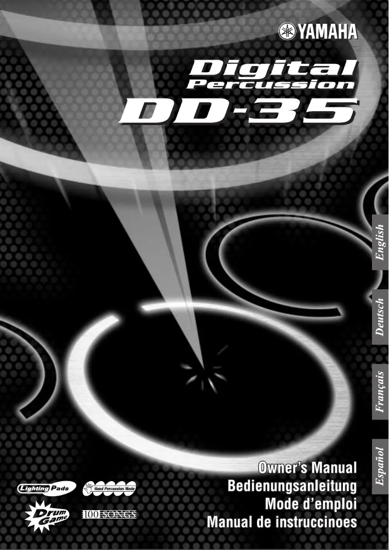 Imagen de la primera página del manual del dispositivo DD-35