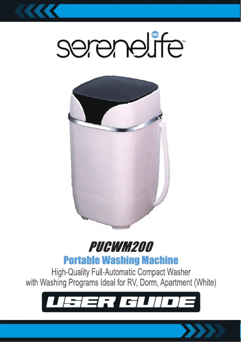 Page n°1 - Manuel utilisateur SereneLife PUCWM200
