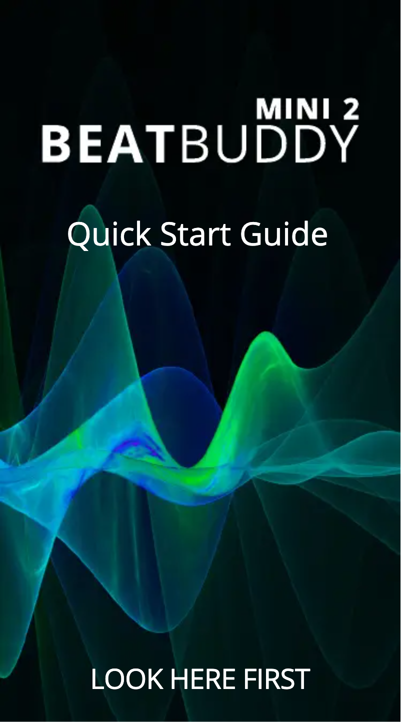 Page 1 de la notice Manuel utilisateur Singular Sound BeatBuddy Mini 2