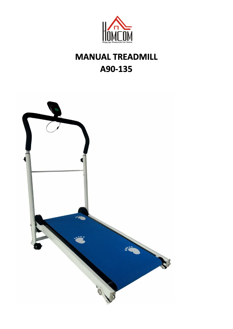 Page n°1 - Manuel utilisateur Homcom A90-135