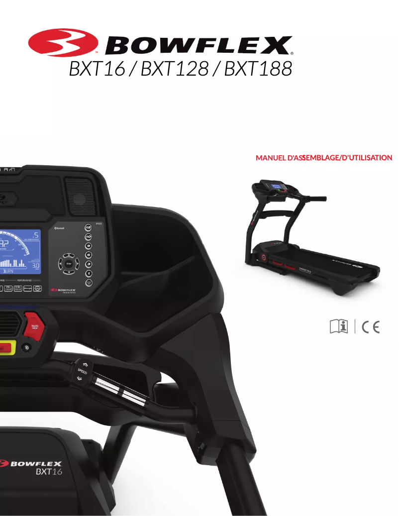 Page n°1 - Guide de démarrage rapide Bowflex BXT188