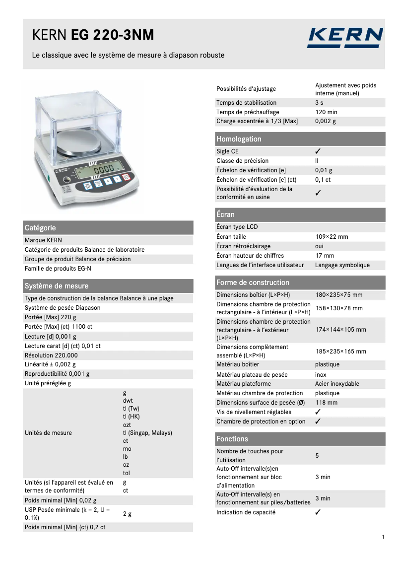 Image de la première page du manuel de l'appareil EG 200-3AM