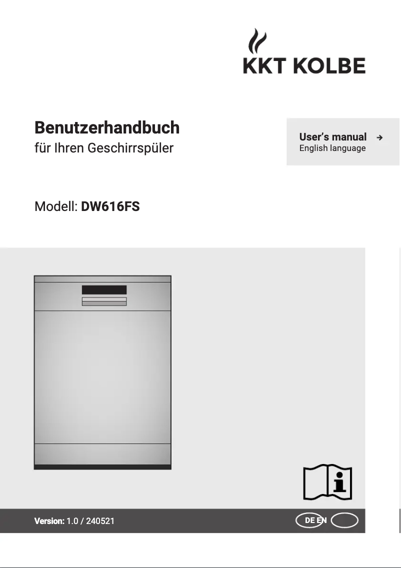 Image de la première page du manuel de l'appareil DW616FS