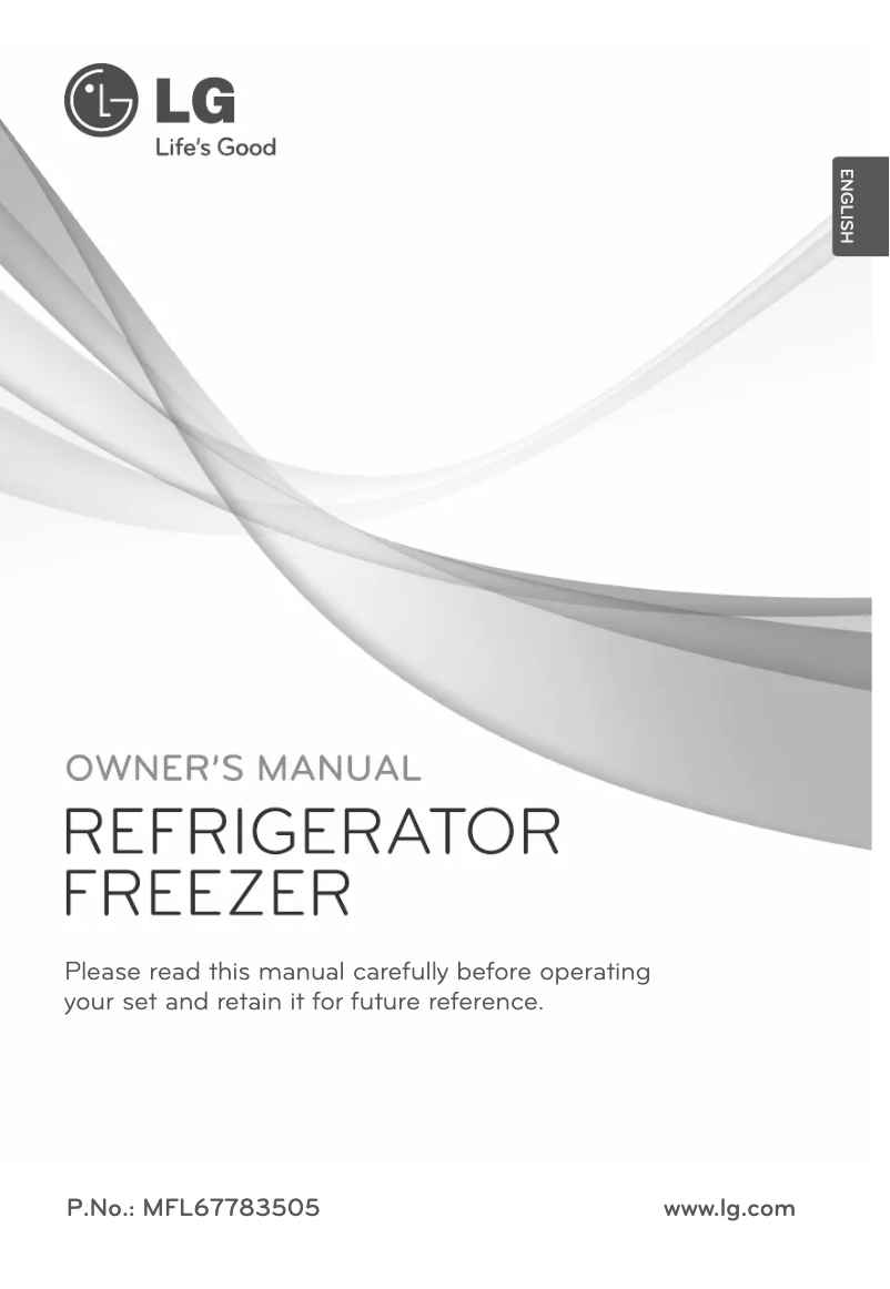 Page 1 de la notice Manuel utilisateur LG GC-306NP