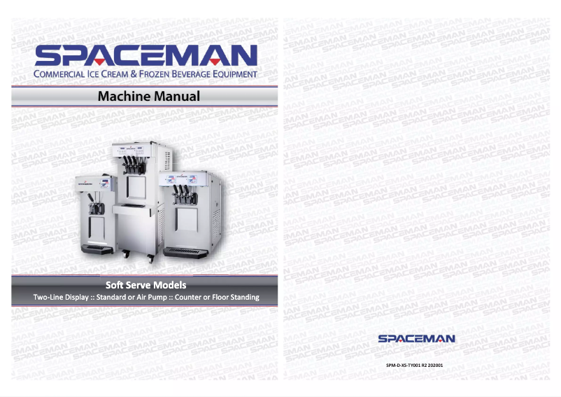 Page n°1 - Manuel utilisateur Spaceman 6235