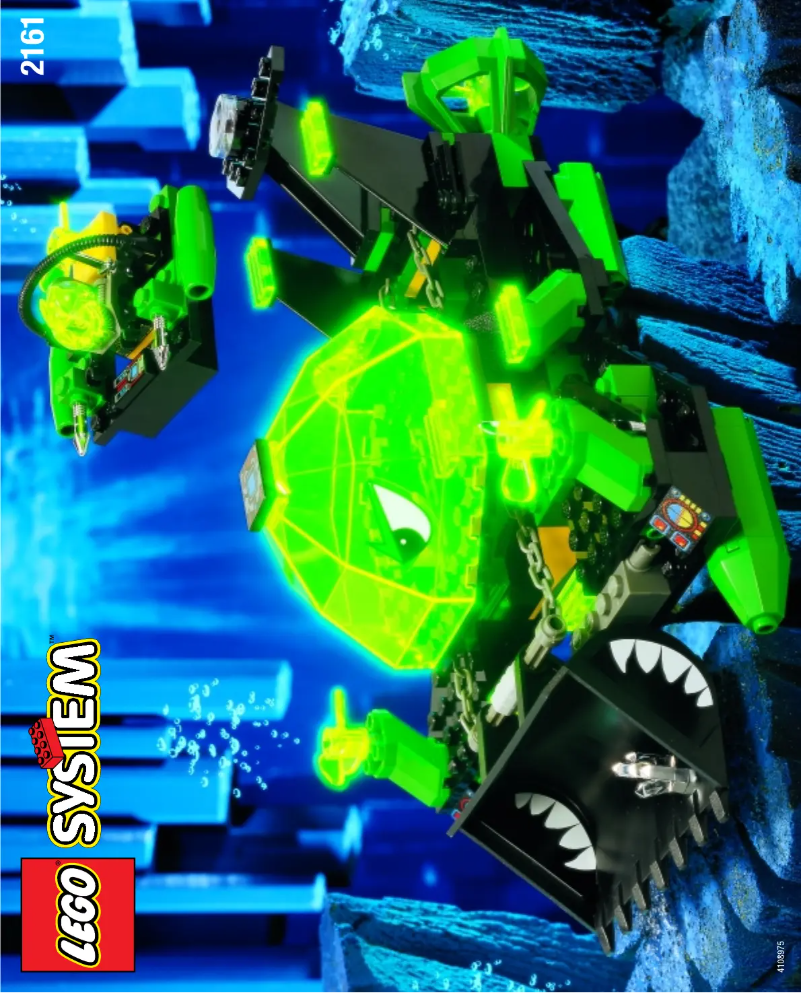 Page 1 de la notice Manuel utilisateur Lego SUB-MOUNTAIN DOZER