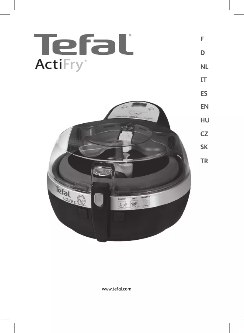 Page 1 de la notice Manuel utilisateur Tefal ActiFry GH806215