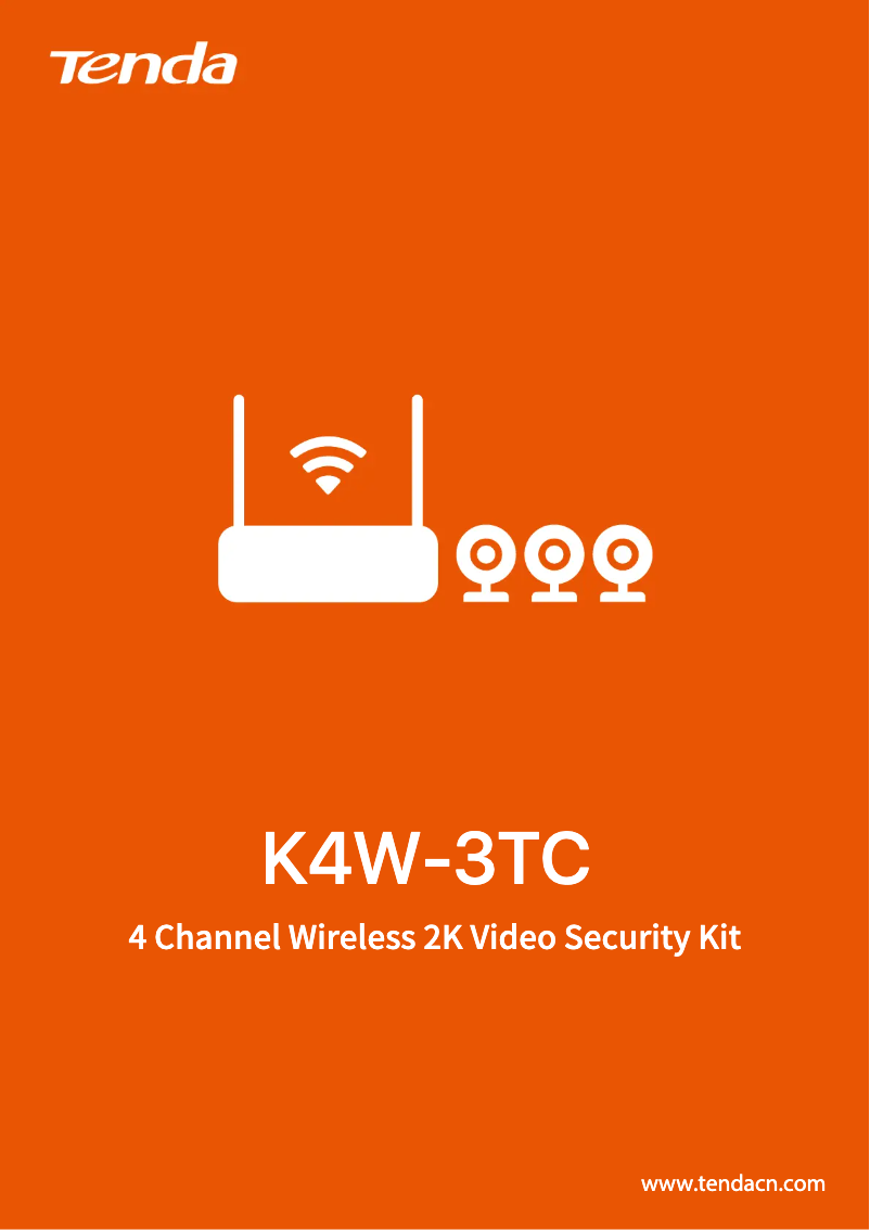 Página 1 del manual Ficha técnica Tenda K4W-3TC V2.0