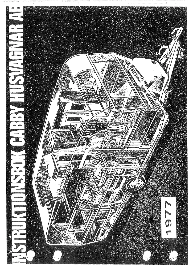 Page 1 de la notice Manuel utilisateur Cabby 1977