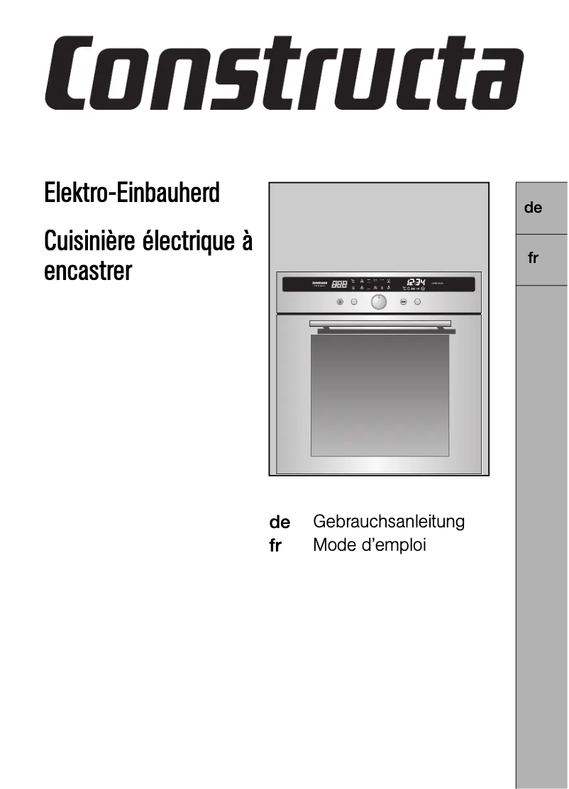 Image de la première page du manuel de l'appareil CF28850