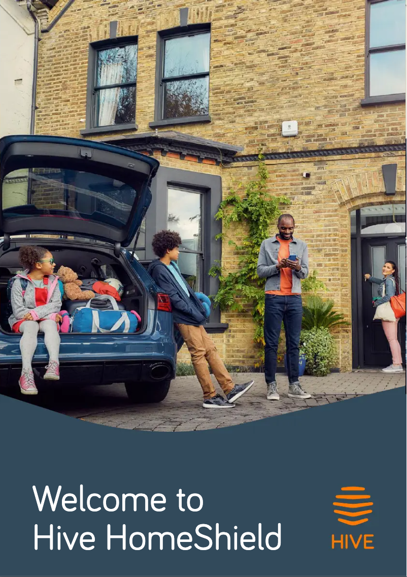 Image de la première page du manuel de l'appareil HomeShield