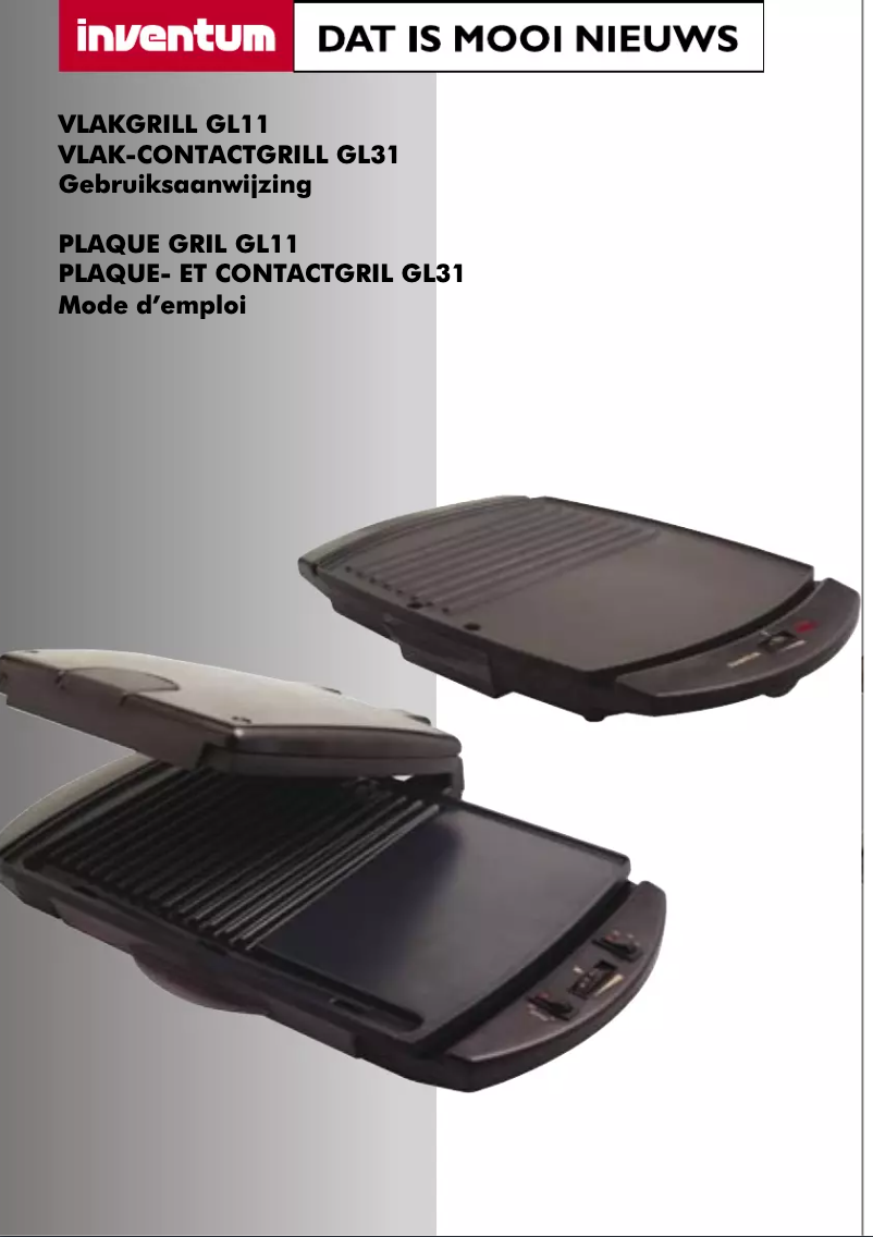 Page 1 de la notice Manuel utilisateur Inventum GL31