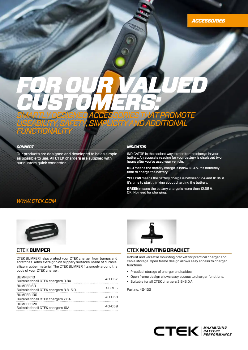 Image de la première page du manuel de l'appareil Bumper 120