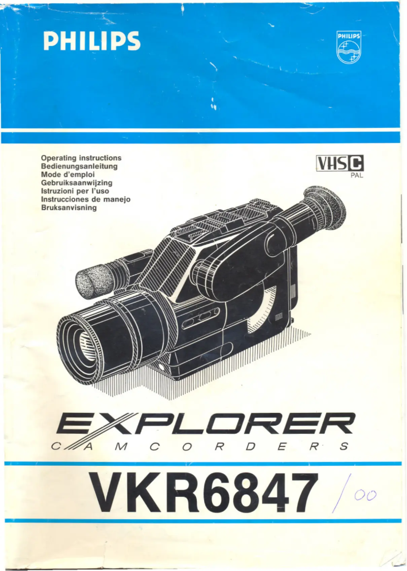 Image de la première page du manuel de l'appareil VKR6847