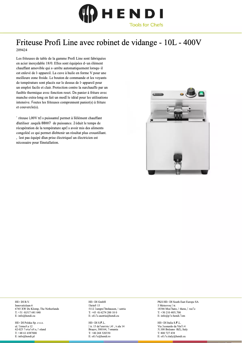 Image de la première page du manuel de l'appareil Master Cook 209424