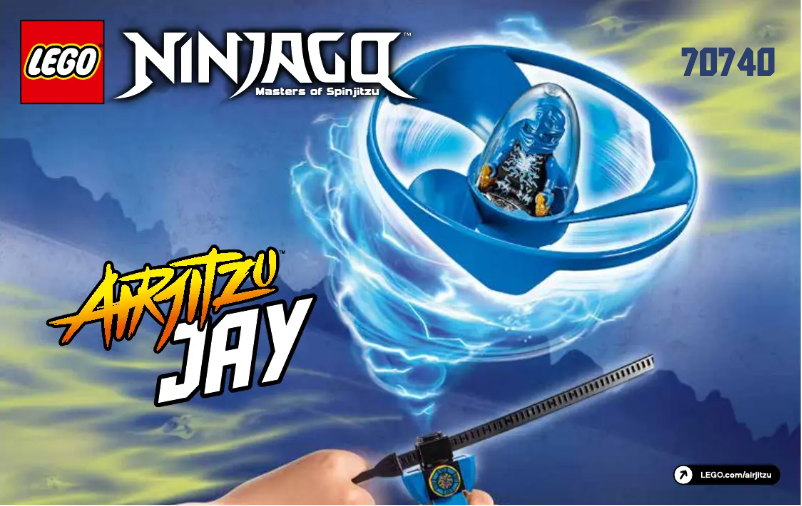 Image de la première page du manuel de l'appareil Ninjago 70740