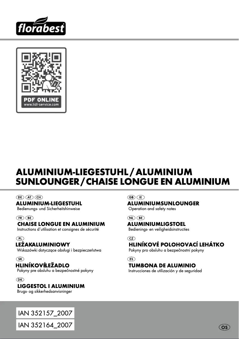 Page n°1 - Manuel utilisateur Florabest HG05718