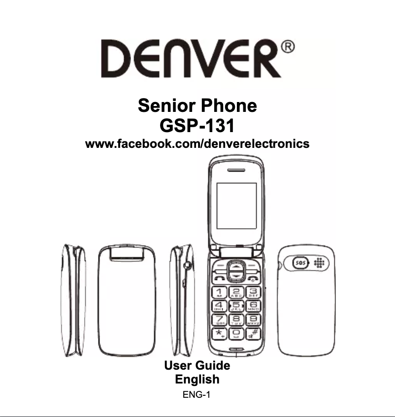 Image de la première page du manuel de l'appareil GSP-131