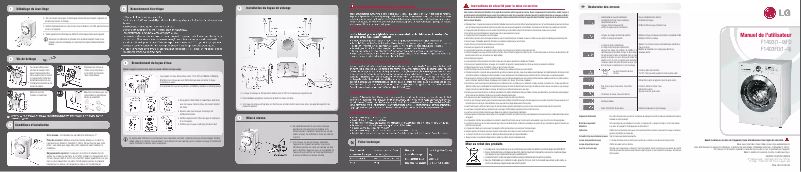 Page n°1 - Manuel utilisateur LG F14931FD