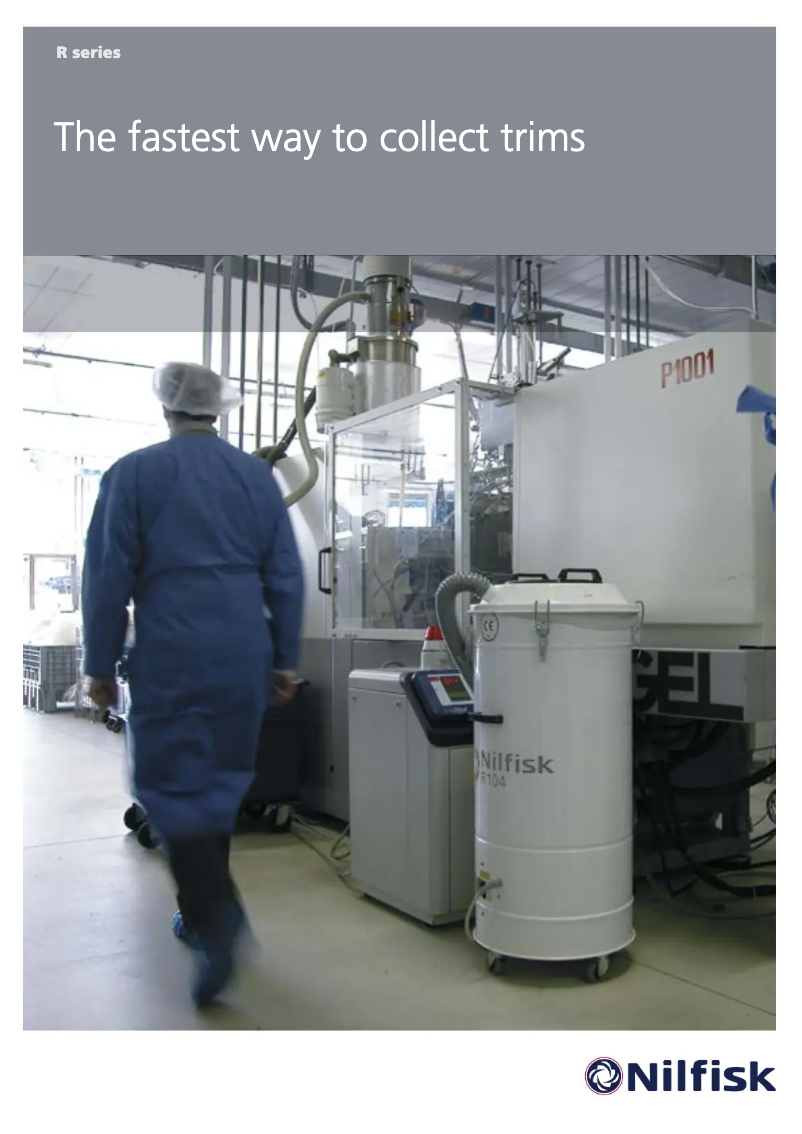 Page 1 de la notice Brochure Nilfisk R154