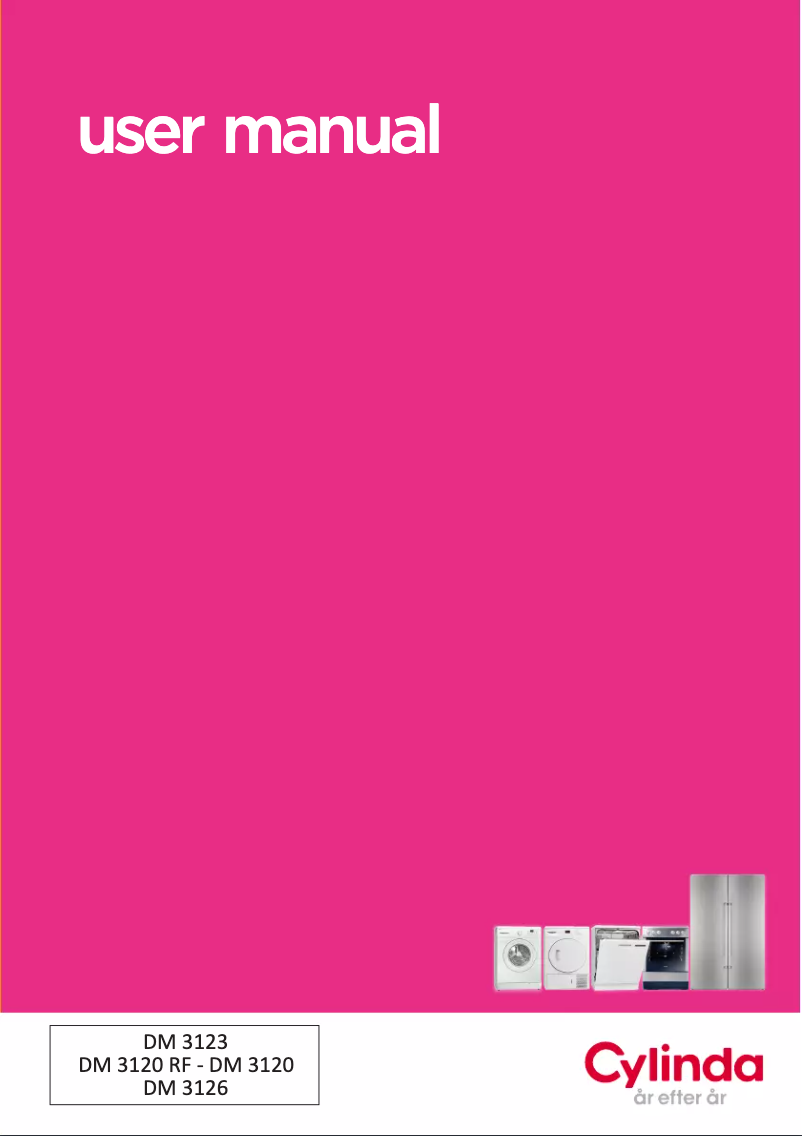 Page 1 de la notice Manuel utilisateur Cylinda DM 3126 VIT
