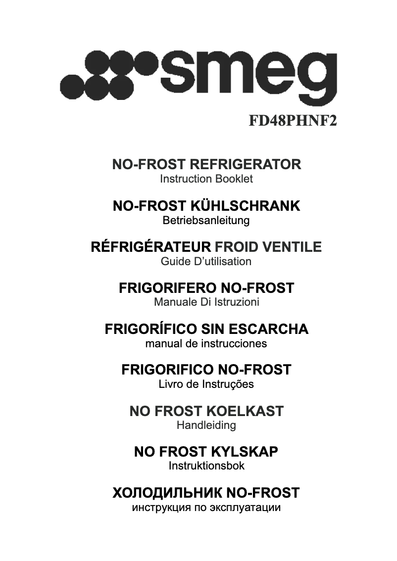 Image de la première page du manuel de l'appareil FD48PHNF2