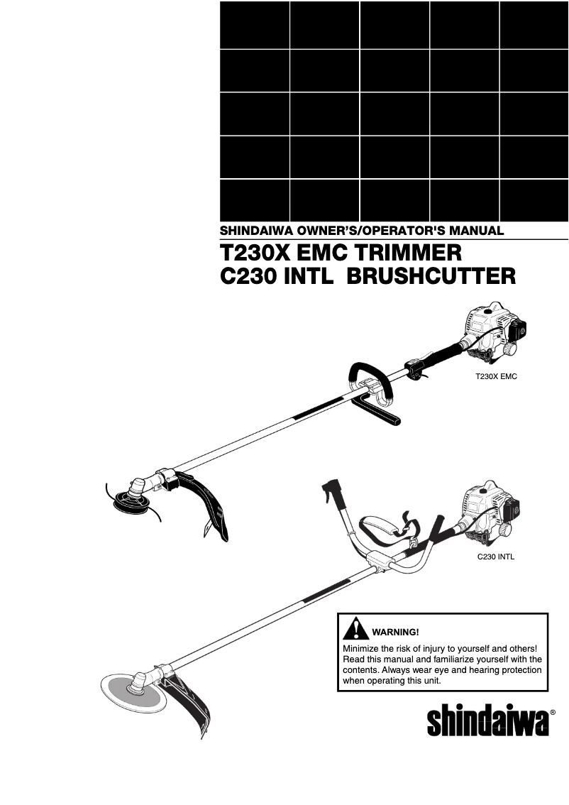 Imagen de la primera página del manual del dispositivo C230