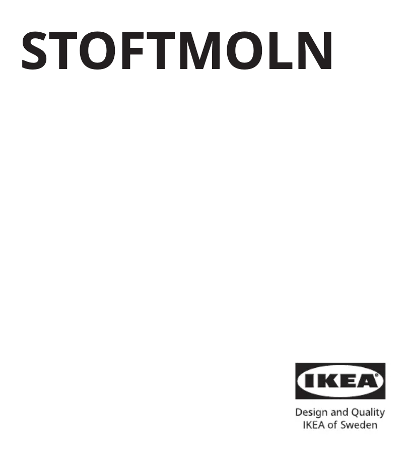 Page 1 de la notice Manuel utilisateur Ikea STOFTMOLN 304.974.90
