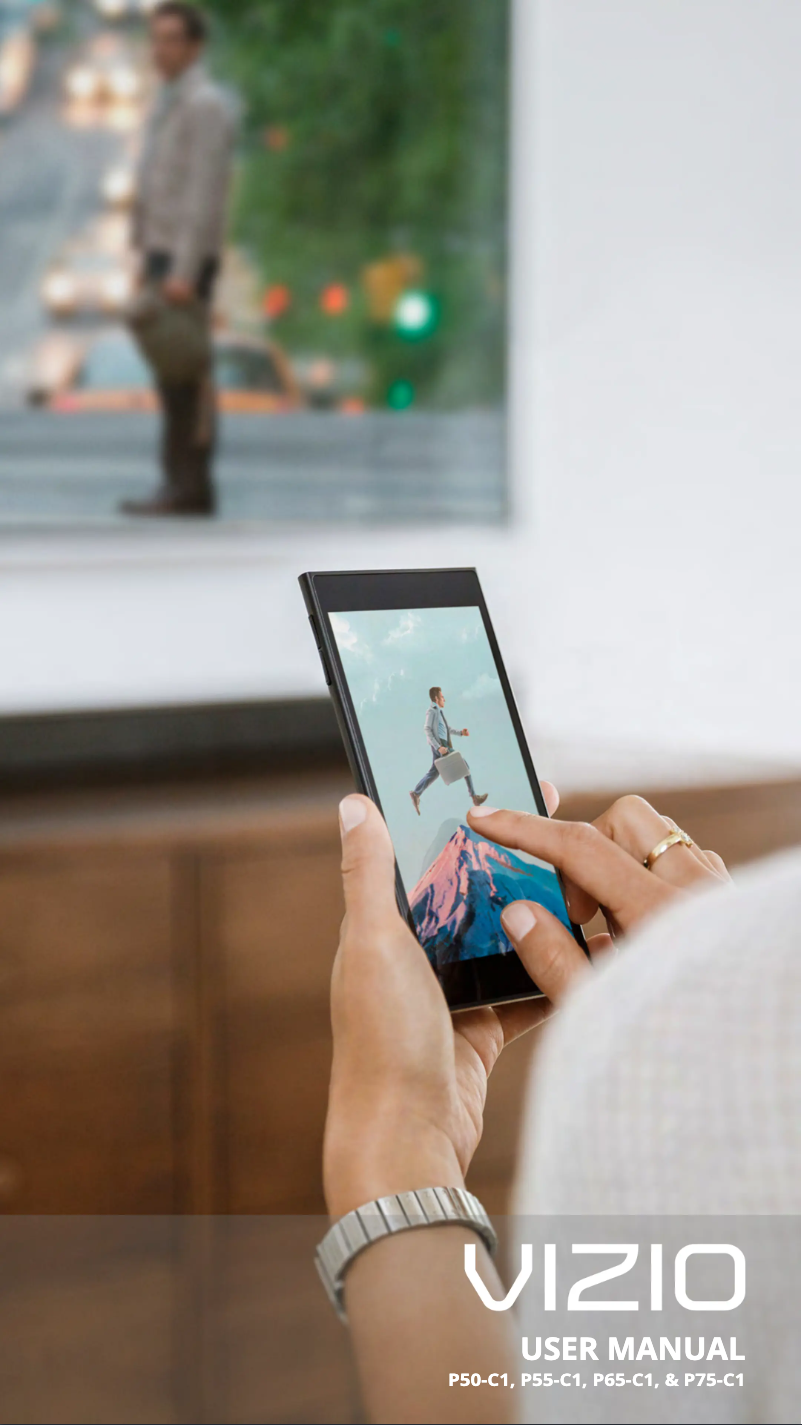 Page 1 de la notice Manuel utilisateur VIZIO P55-C1
