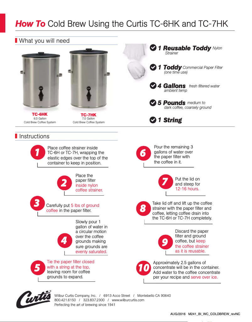 Image de la première page du manuel de l'appareil TC-7HK