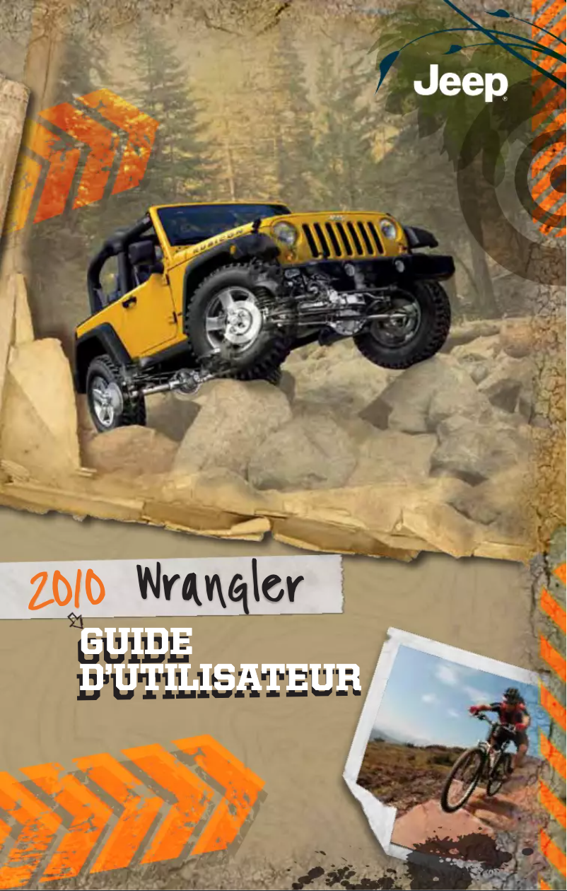 Page 1 de la notice Manuel utilisateur Jeep Wrangler (2010)