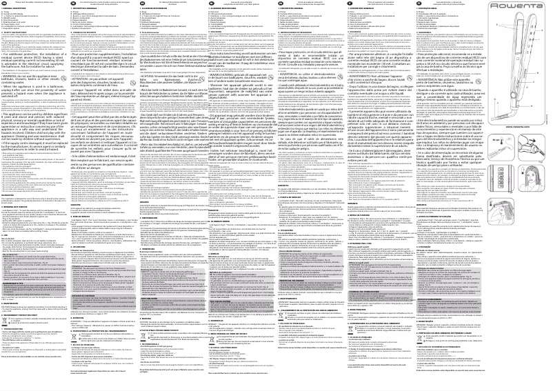 Página 1 del manual Manual de usuario Rowenta Express Liss