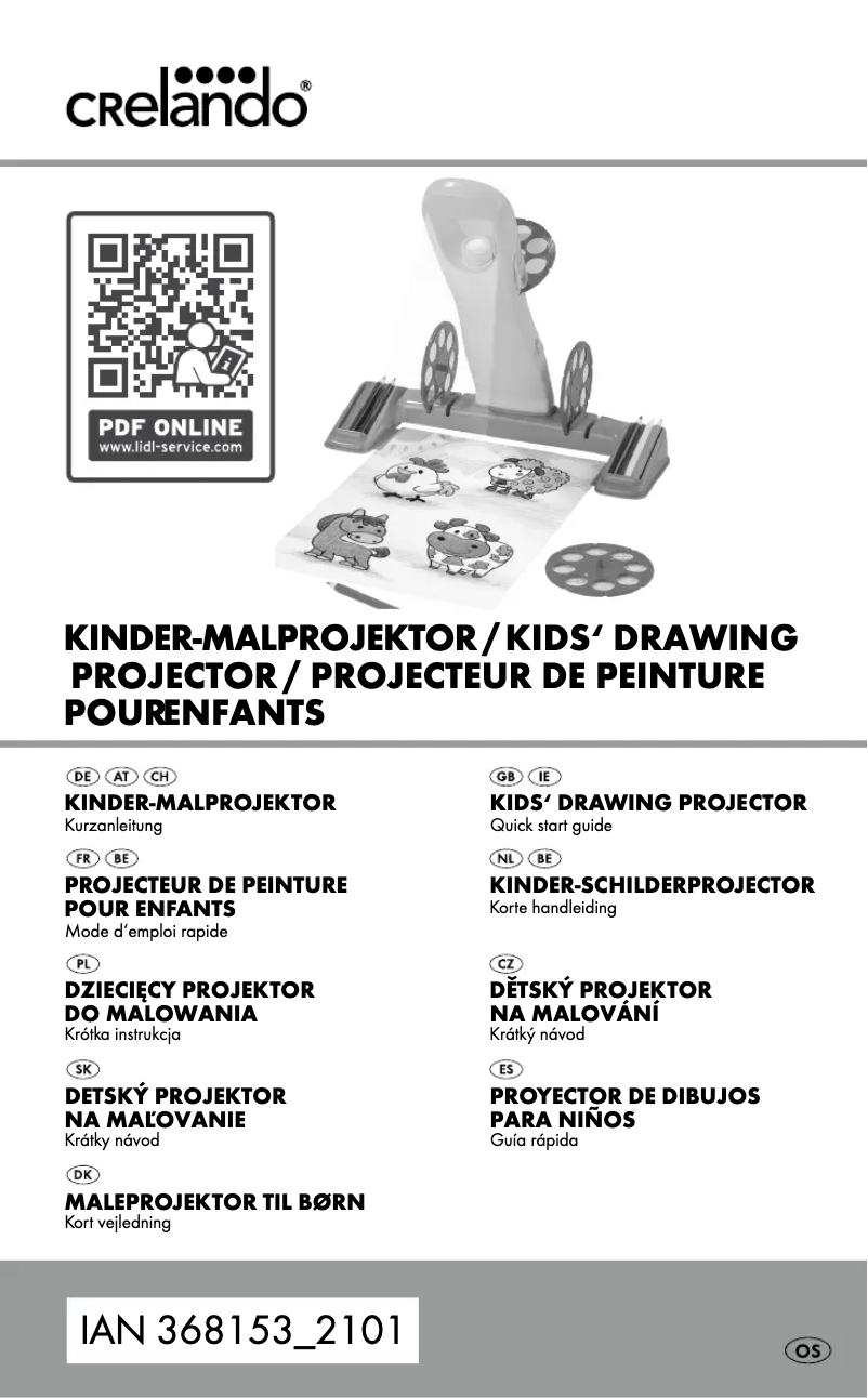 Página 1 del manual Manual de usuario Crelando HG07964