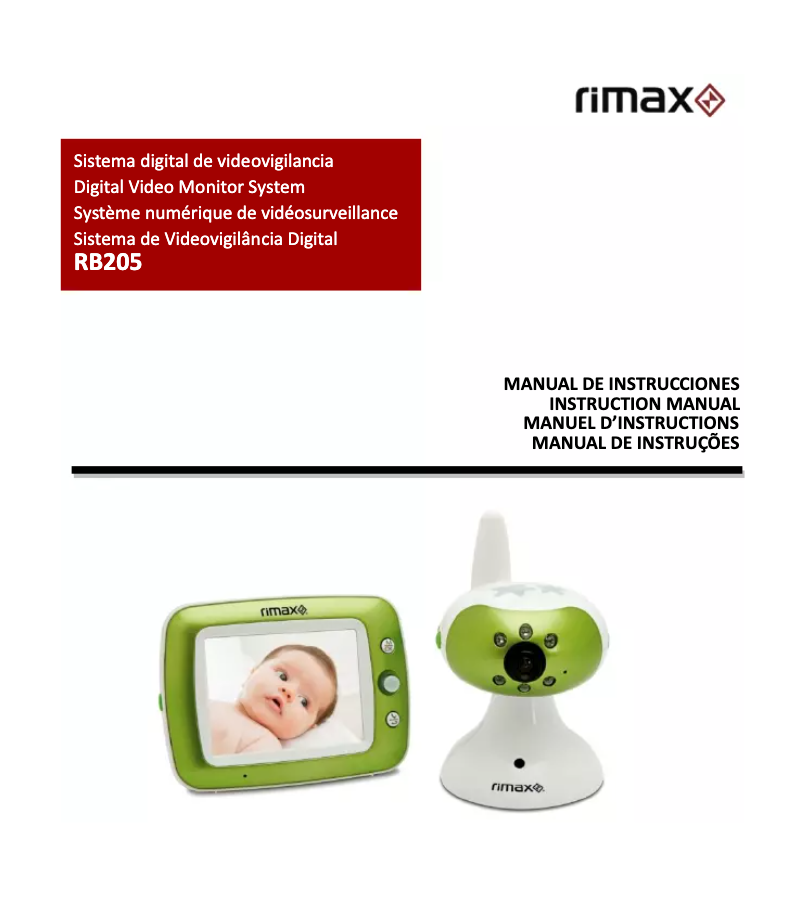 Page n°1 - Manuel utilisateur Rimax Baby Kangoo RB205