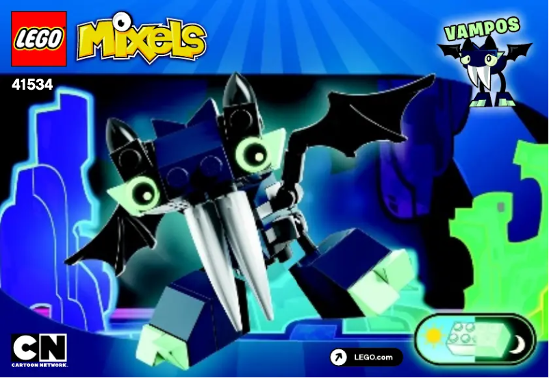 Image de la première page du manuel de l'appareil Mixels 41534