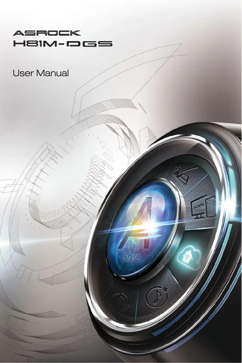 Image de la première page du manuel de l'appareil H81M-DGS