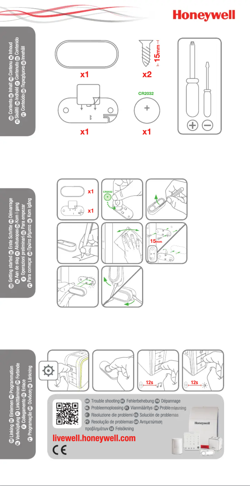 Image de la première page du manuel de l'appareil DCP311G