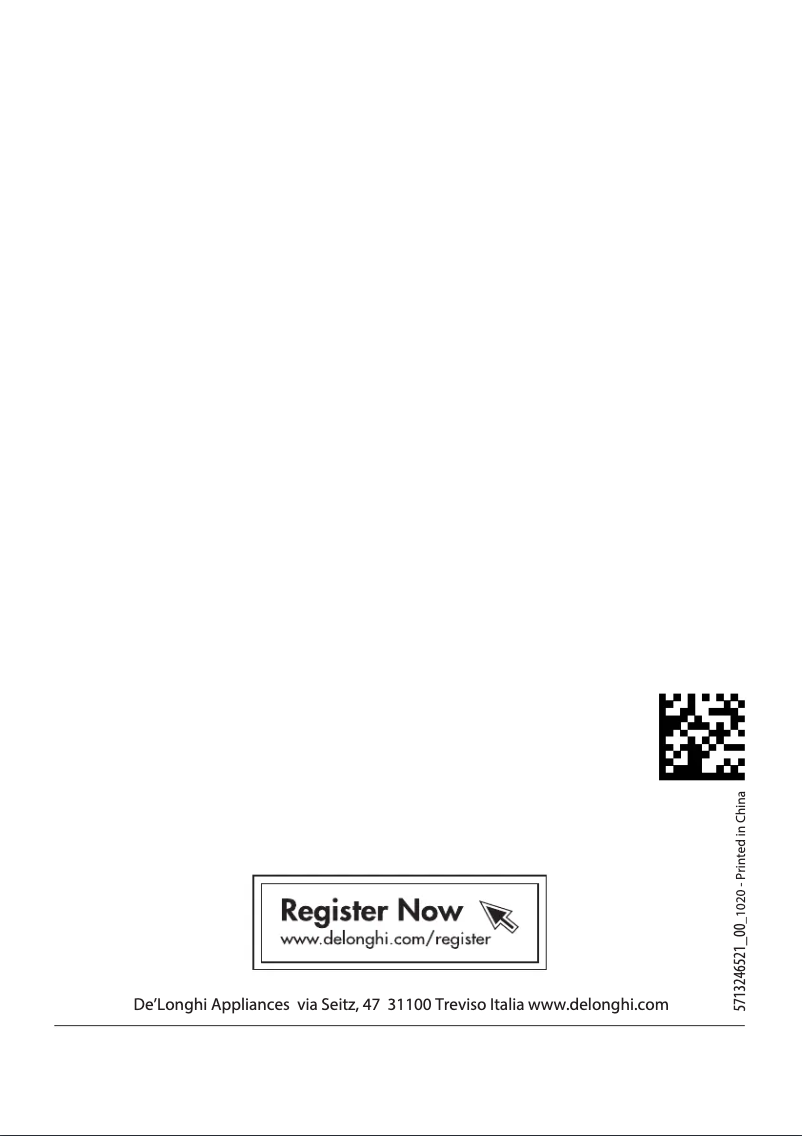 Page 1 de la notice Manuel utilisateur DeLonghi ECP 31.21