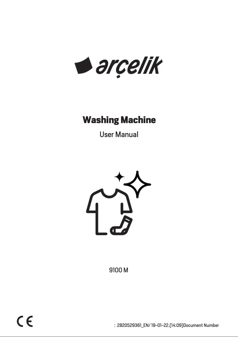 Image de la première page du manuel de l'appareil 9100 M