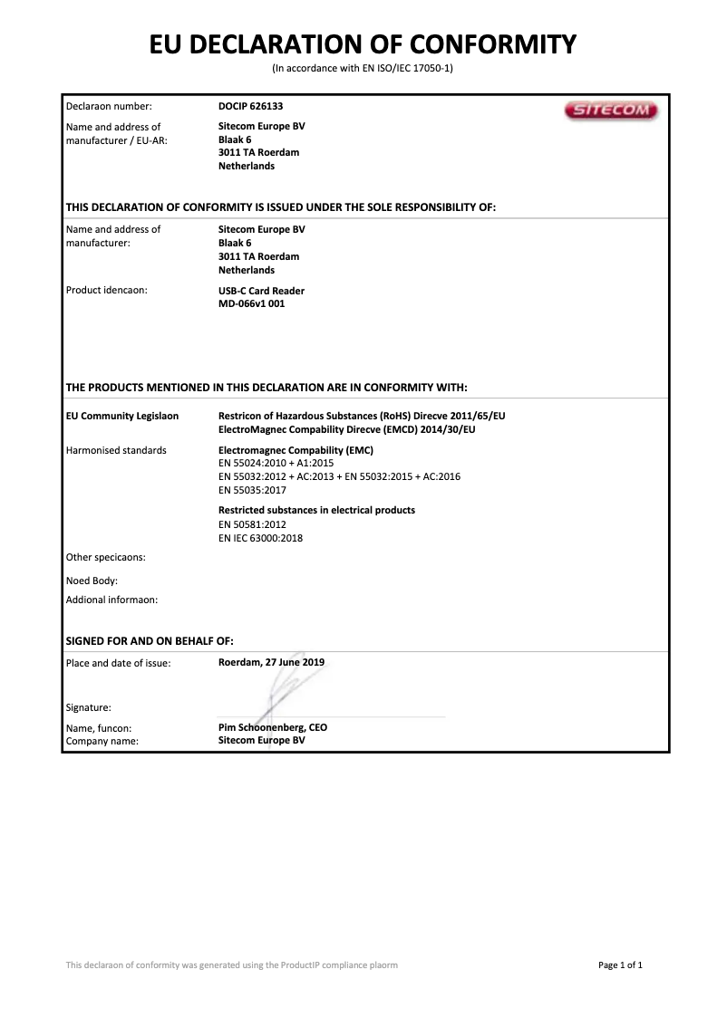 Image de la première page du manuel de l'appareil CH-022