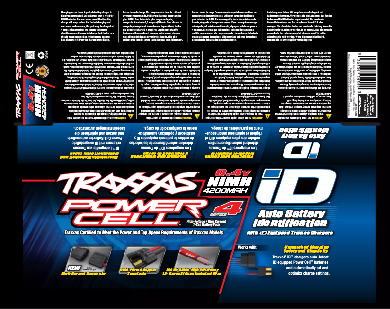 Page 1 de la notice Manuel utilisateur Traxxas 2950X