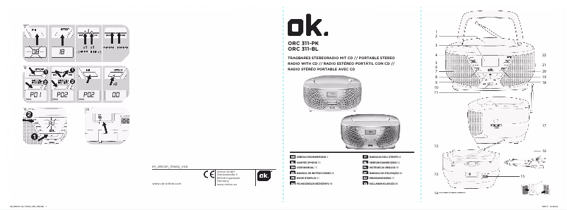 Página 1 del manual Manual de usuario OK ORC 311-PK
