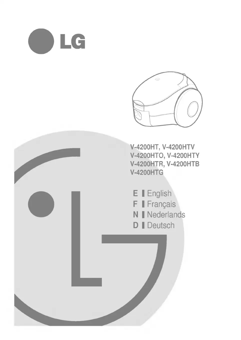 Image de la première page du manuel de l'appareil V-4200HTV